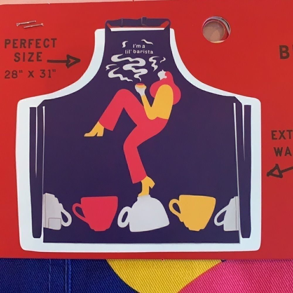 Blue Q Apron Barista Cotton Unisex Coffee